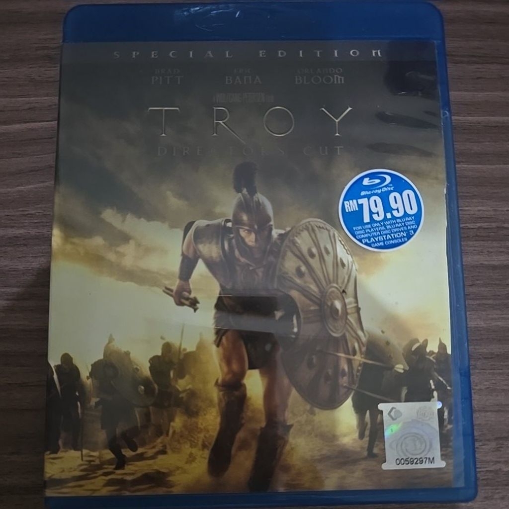 Bluray movie original Troy (second)