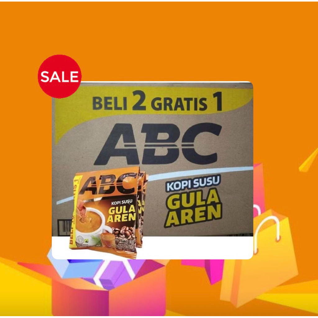 ABC Kopi Susu Gula Aren [ 15 SACHET ]