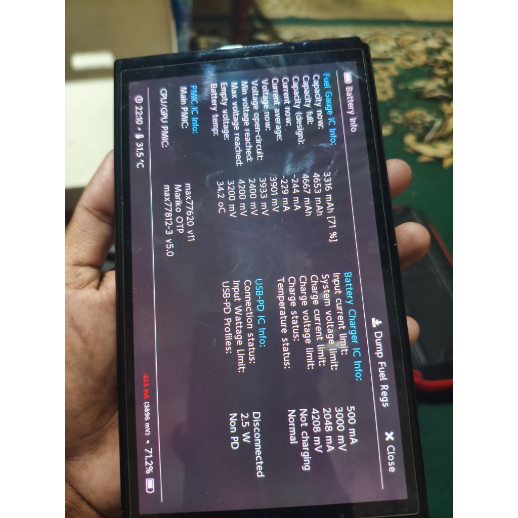 Nintendo switch OLED CFW