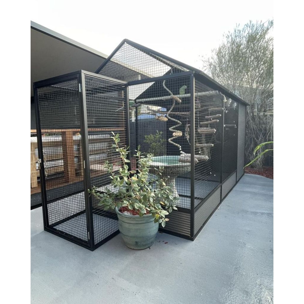 KANDANG BURUNG AVIARY BESAR P350xL200xT250