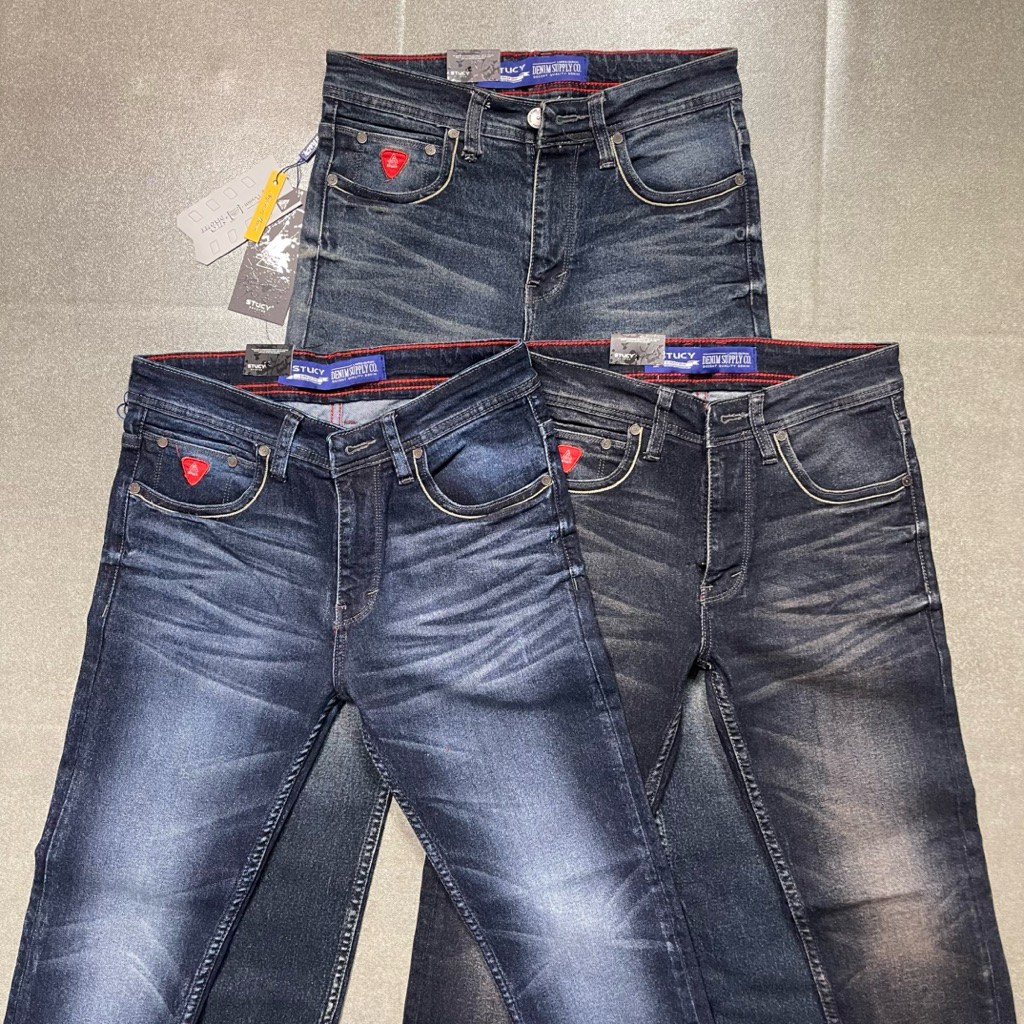 STUCY JEANS Slimfit Stretch soft jeans | Celana jeans slim fit pria