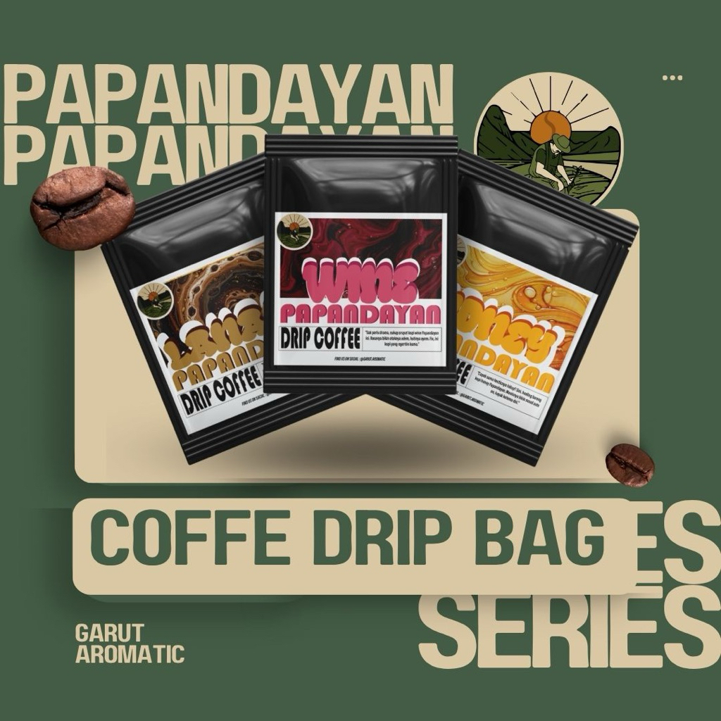 Garut Aromatic Drip Bag Coffee Kopi dalam kemasan dari garut - Honey/Wine/Lanang kopi garut