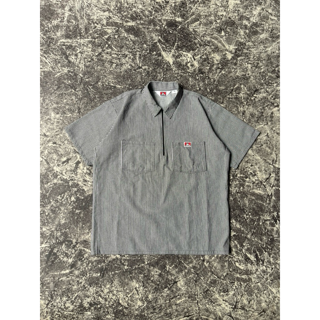 Ben Davis Halfzip S/S Hickory