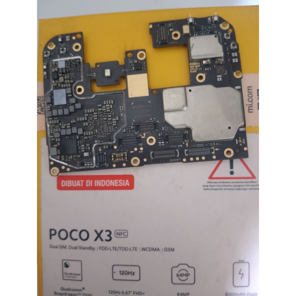Mesin Xiaomi Poco x3nfc 8/128 matot