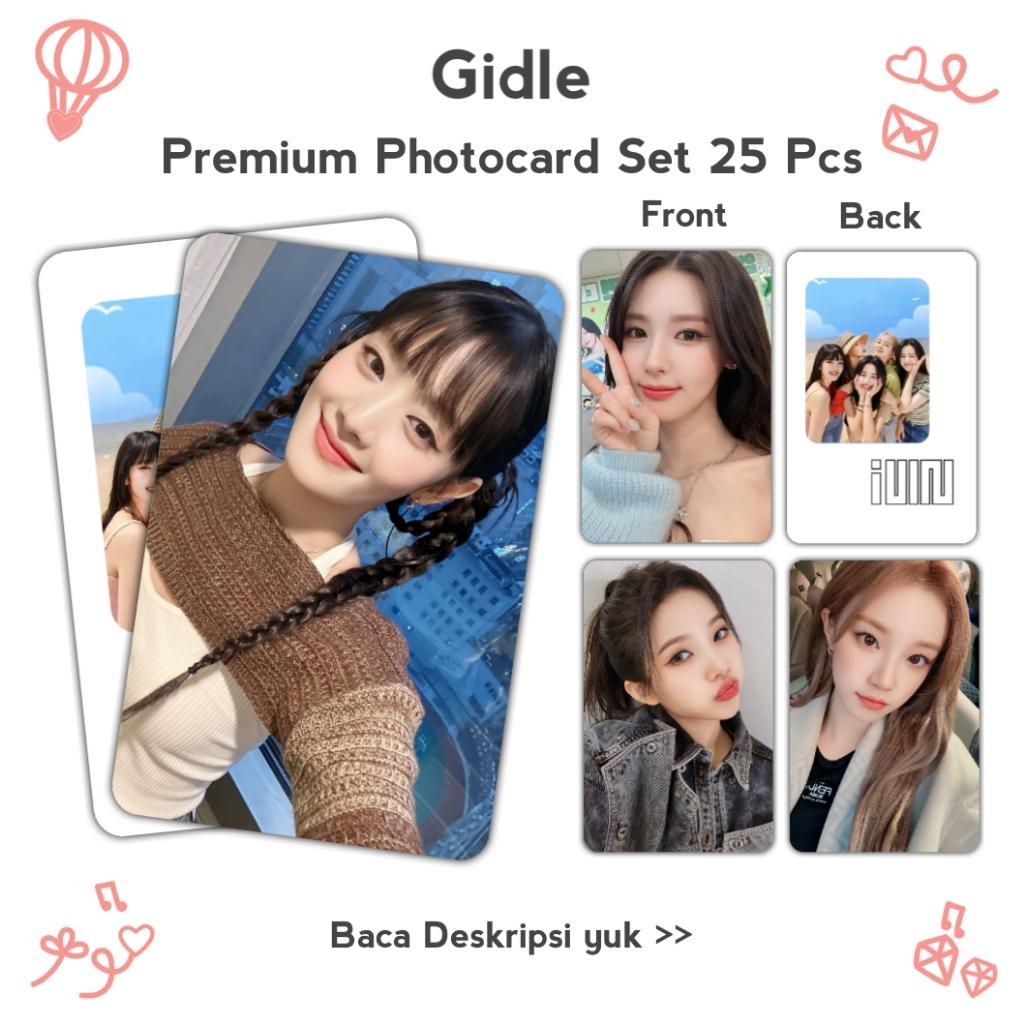 Photocard Gidle Unofficial Premium 25 Selca