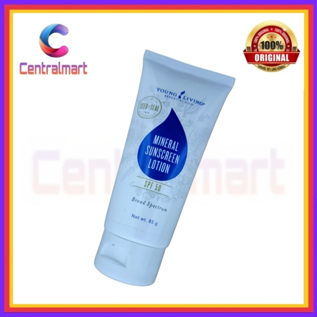 Ready Stock Young Living Mineral Sunscreen Lotion SPF 50 85g Exp 2028