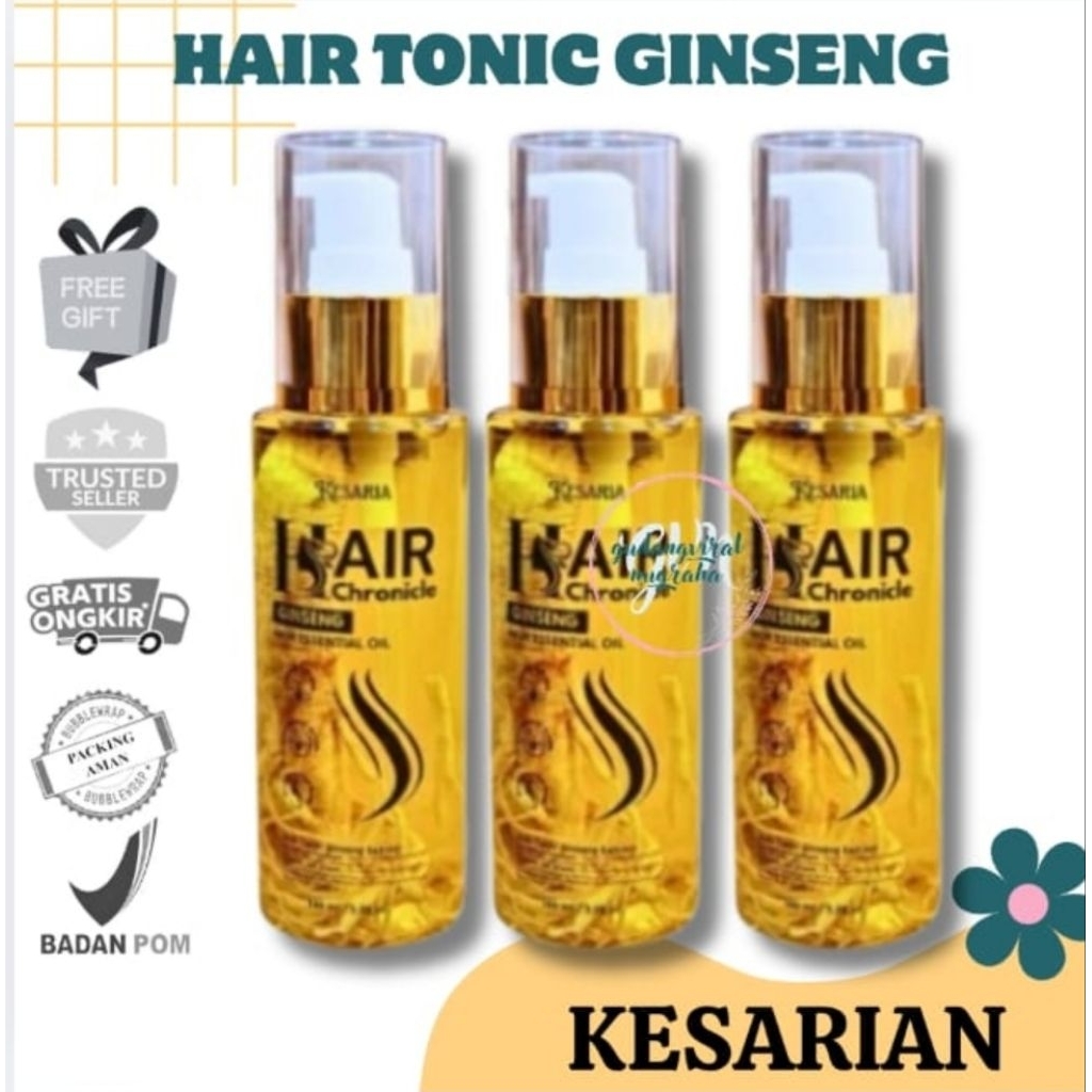 ~GVN~ Hair Story Kesaria Ginseng Hair Essence Oil  100ml