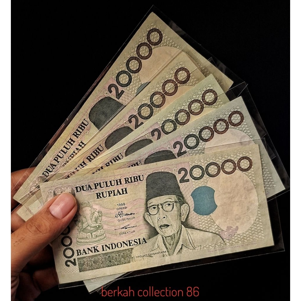 20.000 ribu kihajar dewantara 1998 ory sesuai foto