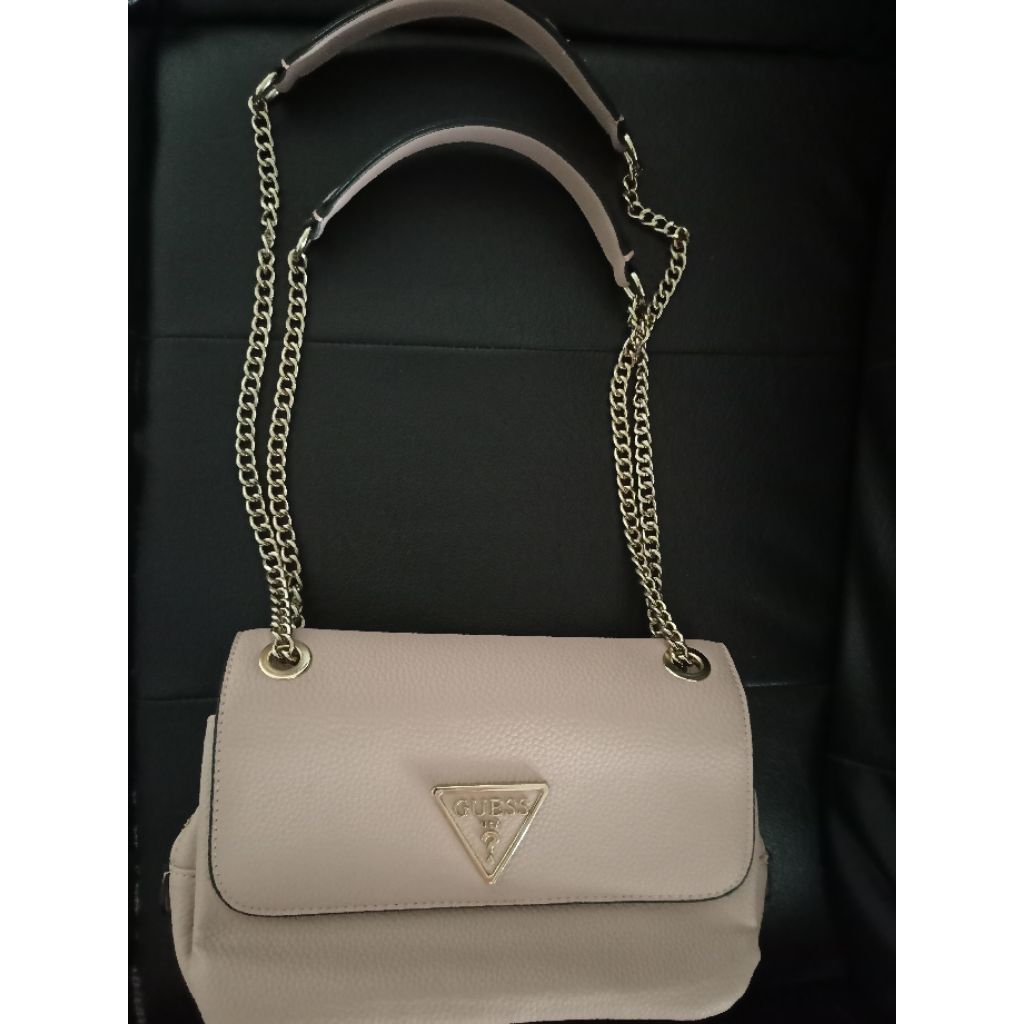 GUESS  Shoulder bag - Sling bag Soft pink, simple elegant.