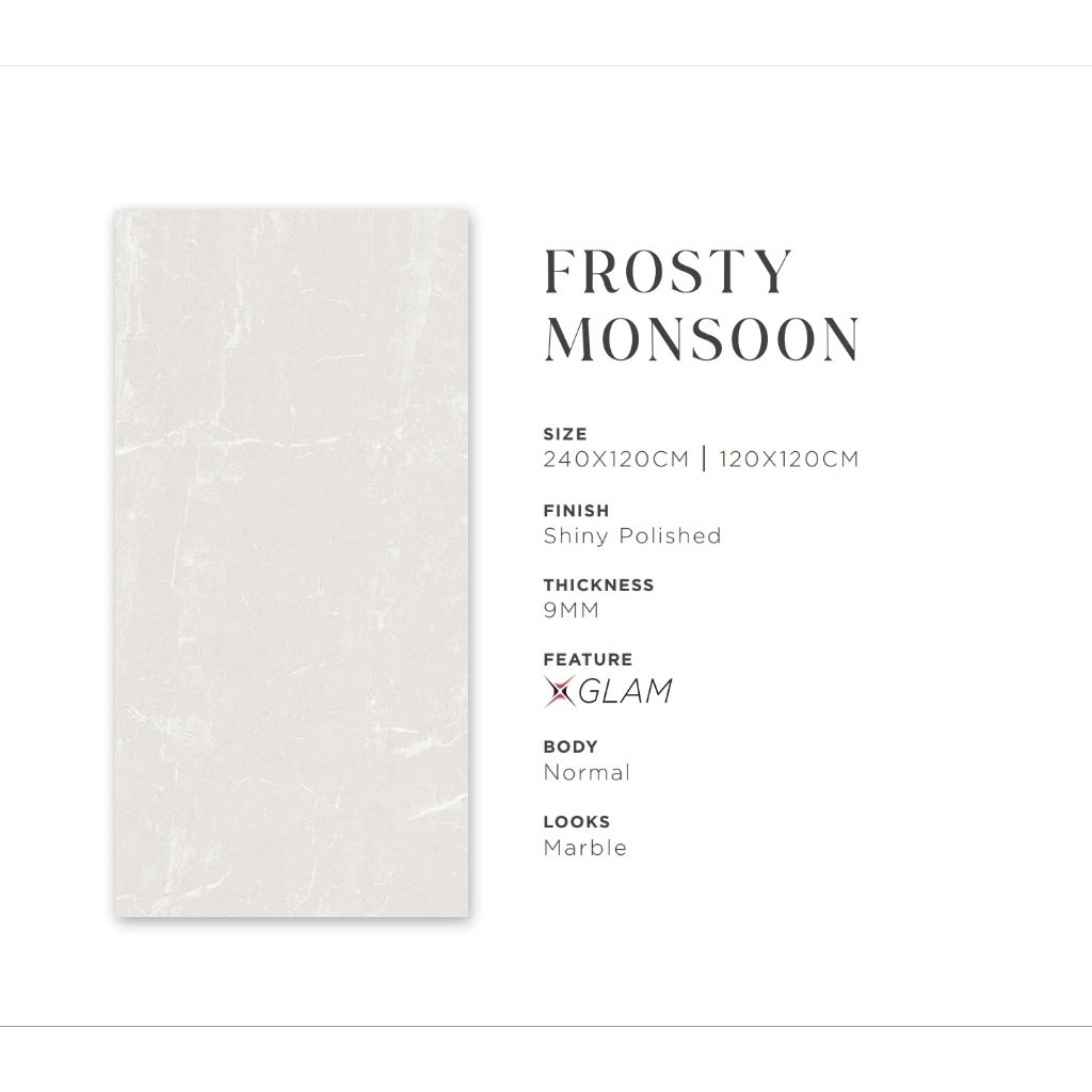 Granit Quadra Frosty moonson uk 240x120cm