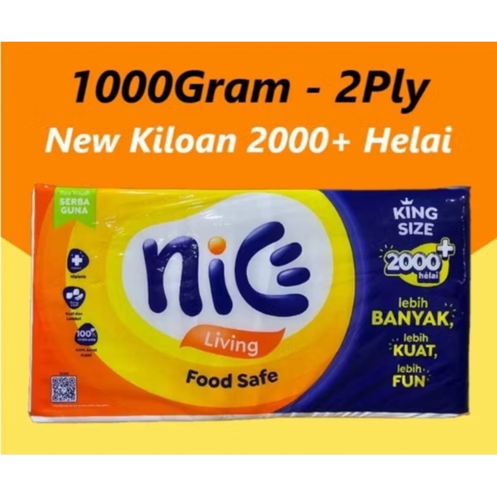 tissue nice KING SIZE 1000gram 2Ply