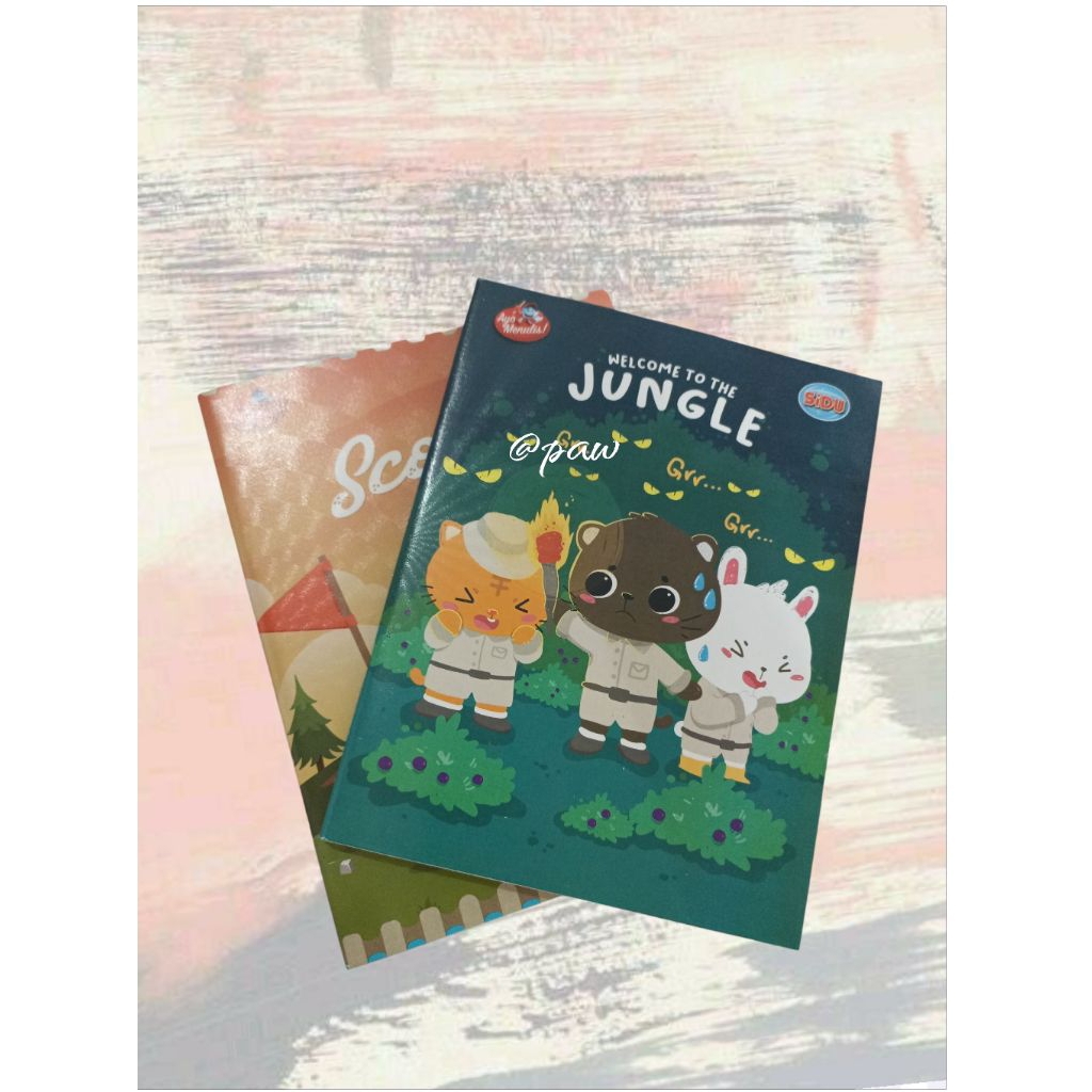 Buku Tulis Sidu 78 lembar/ Buku Sinar Dunia 78 lembar/ Buku Sekolah 78 lembar /Buku Tulis Sidu buat 