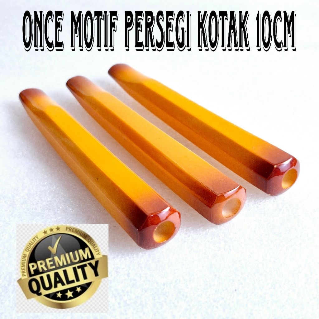 pipa once GG sintetis model segi8 panjang klasuk limited edition