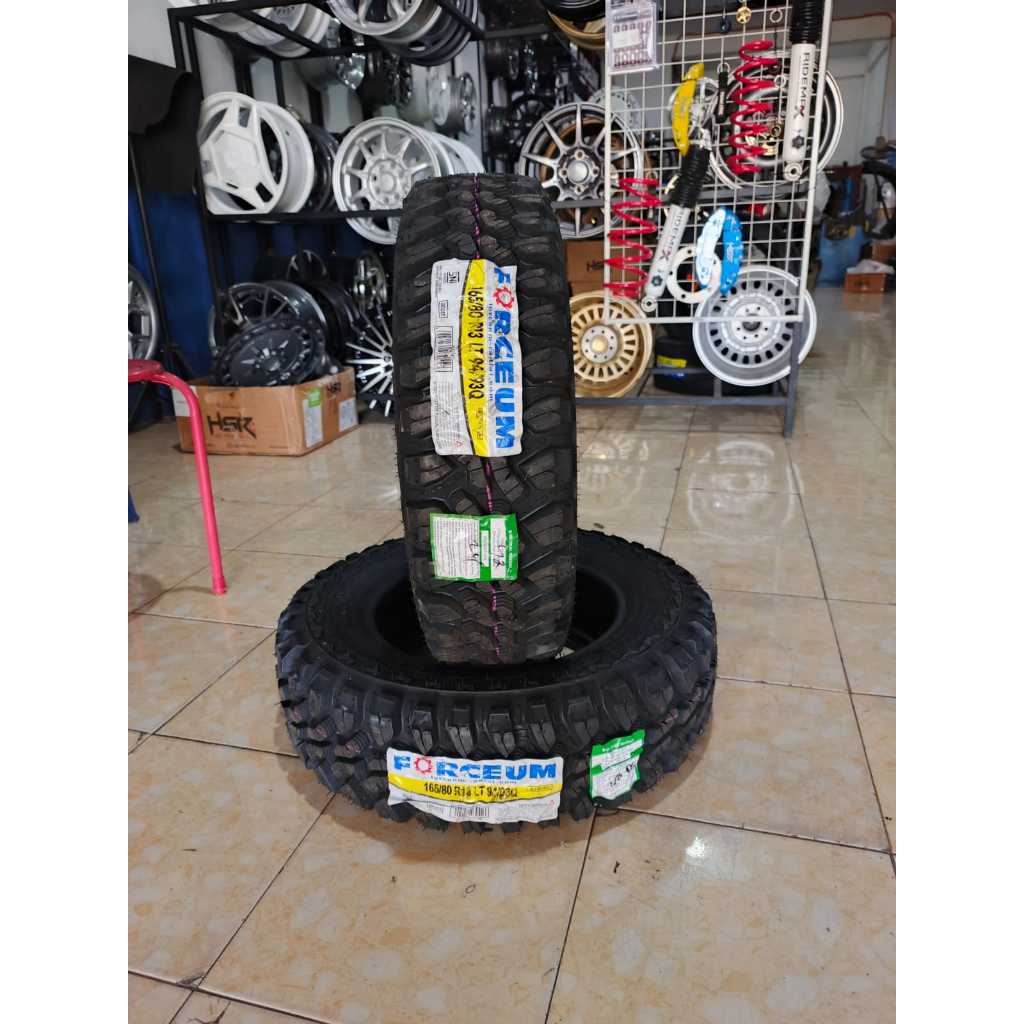 BAN MOBIL BERKUALITAS TAHUN BARU RAGI CANGKUL 165 80 R13 FOCEUM MT