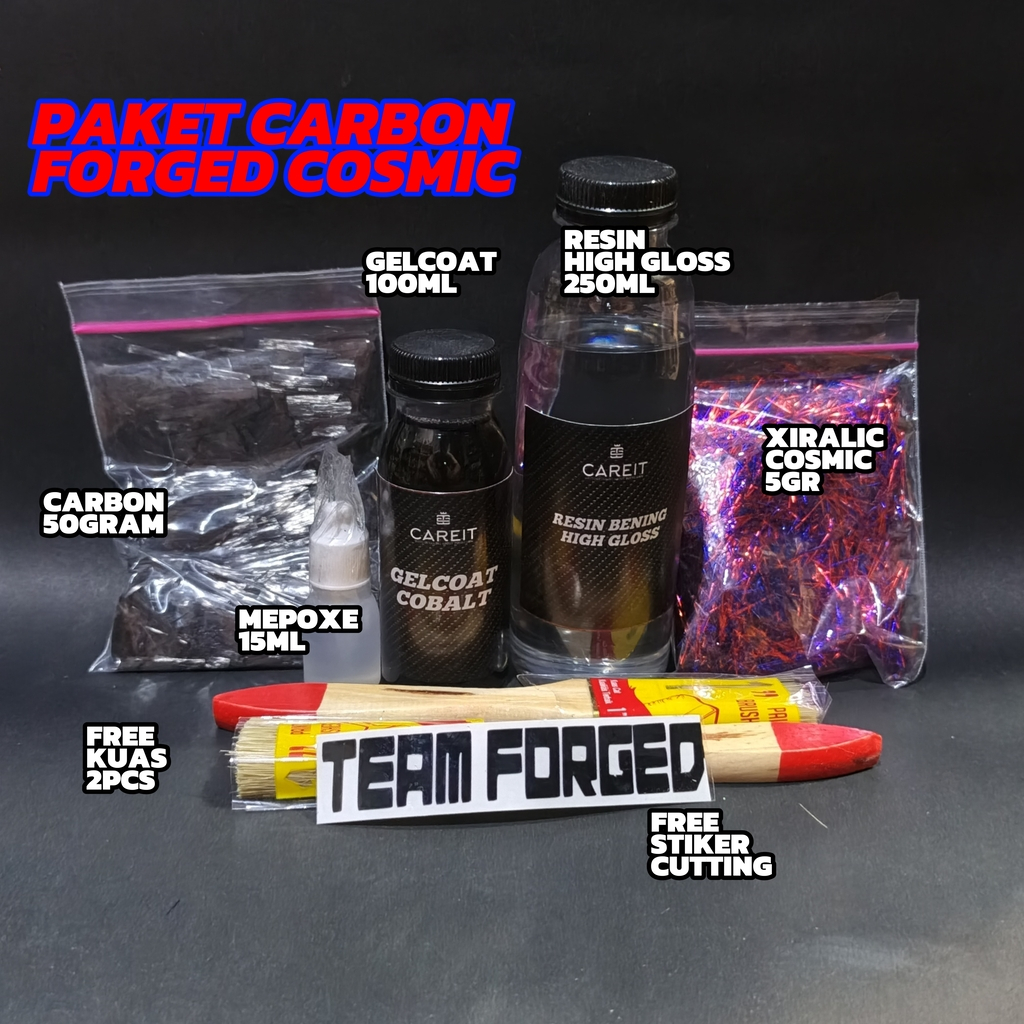 Paket Carbon Forged Mix Warna Anti Gagal Termurah / Carbon Forged Cosmic