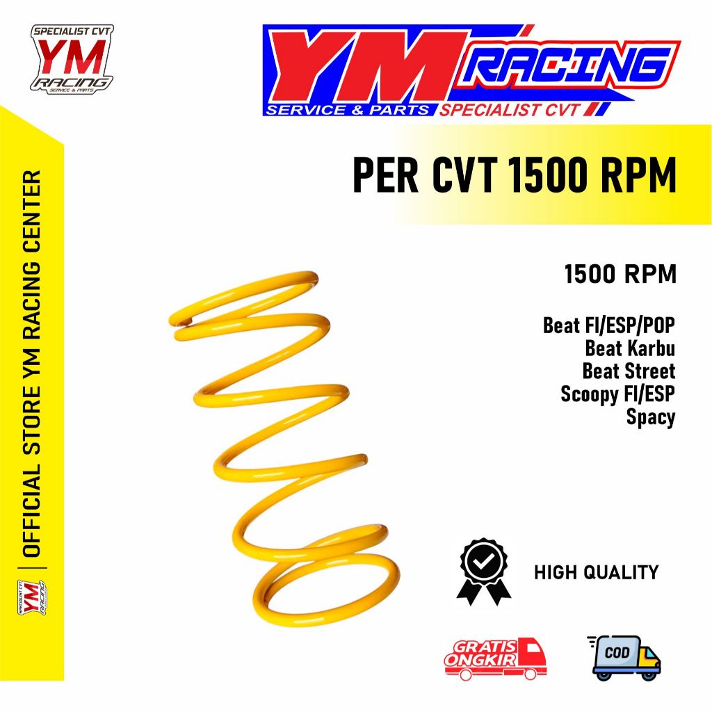 PER CVT BEAT KARBU 1500 RPM KVY / PER CVT 1500 RPM SCOOPY KARBU | PER CVT 1500RPM SPACY KARBU ( PER 