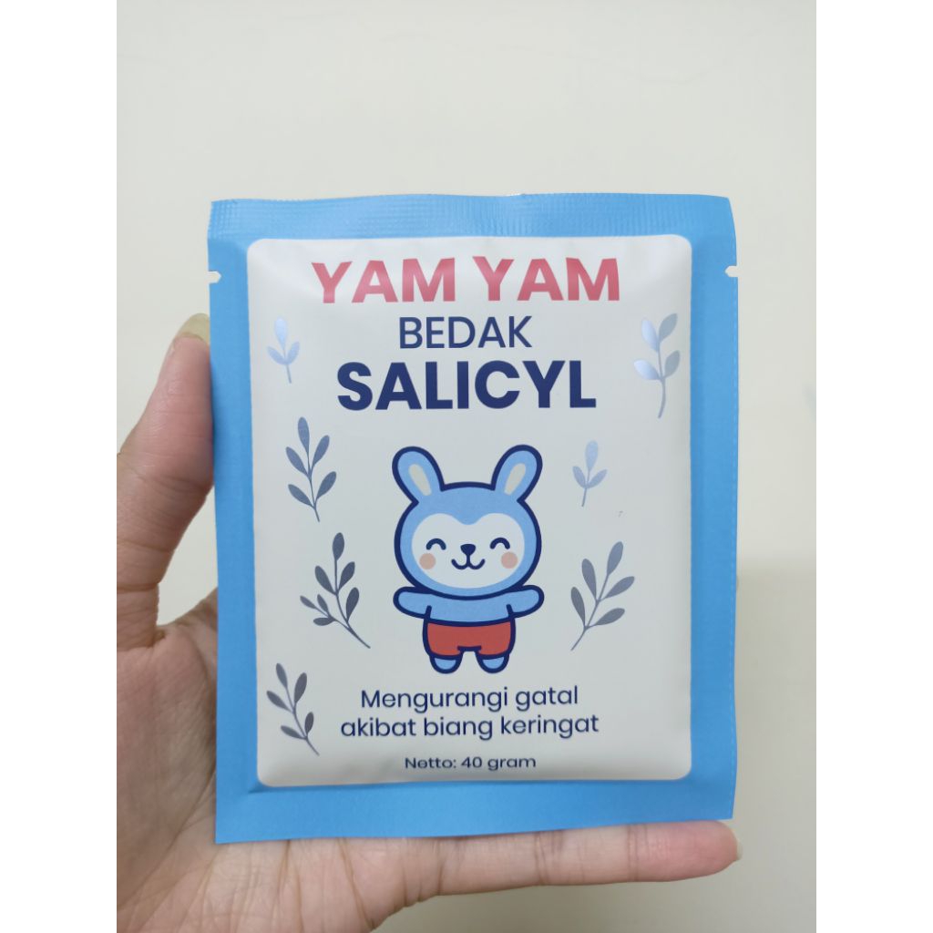 Bedak Salicyl NIK NAK / YAM YAM SACHET isi 12 SAK