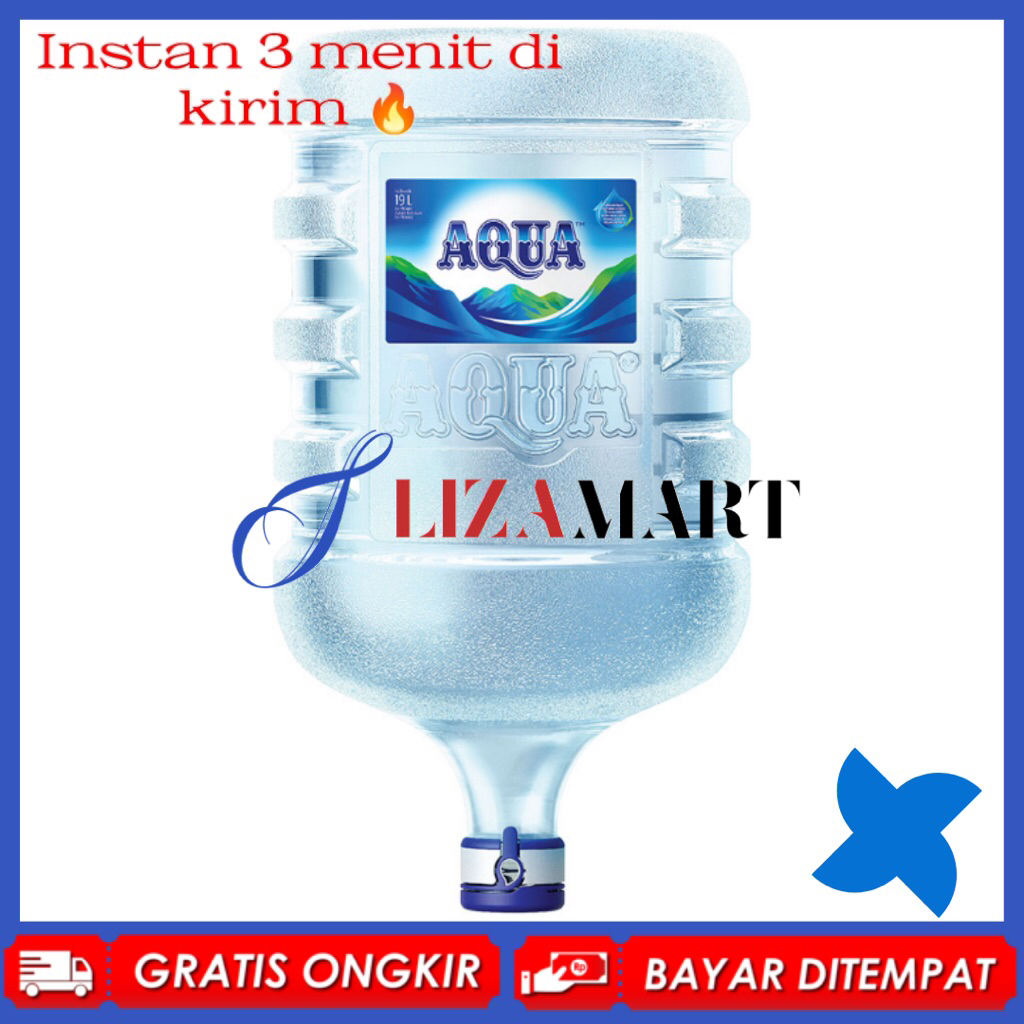 Aqua Air Mineral Galon Aqua Galon 19Liter