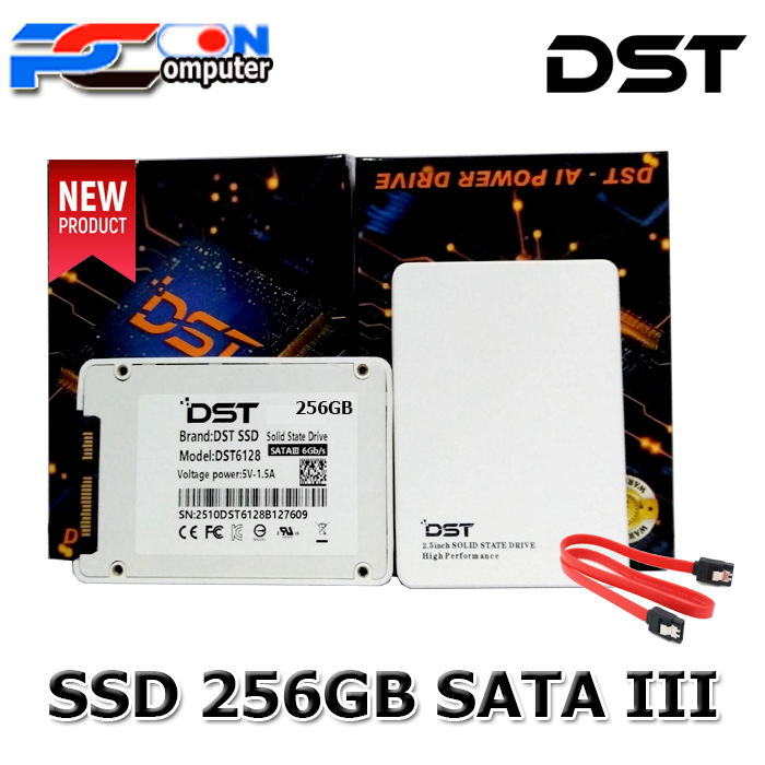 SSD 256GB Merk DST sata III 128GB/256GB/512GB