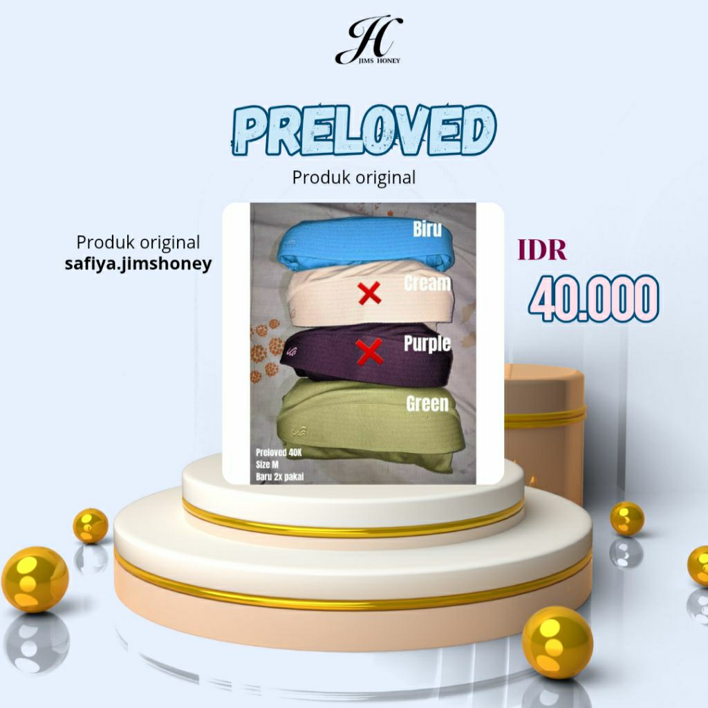 PRELOVED JILBAB RABBANI ORI