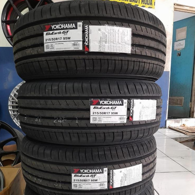 ban mobil ukuran 215 50 r17 meerek yokohama bluearth GT ae51/ban yokohama 215 50 r17 type gt ae51