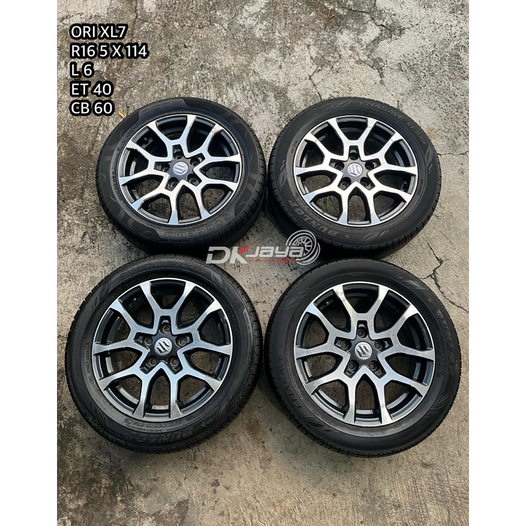 VELG ORI SUZUKI XL 7 R16 5 X 114 (HARGA UNTUK 4PCS VELG TANPA BAN)