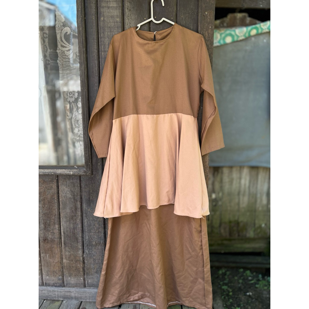 Dress Coklat