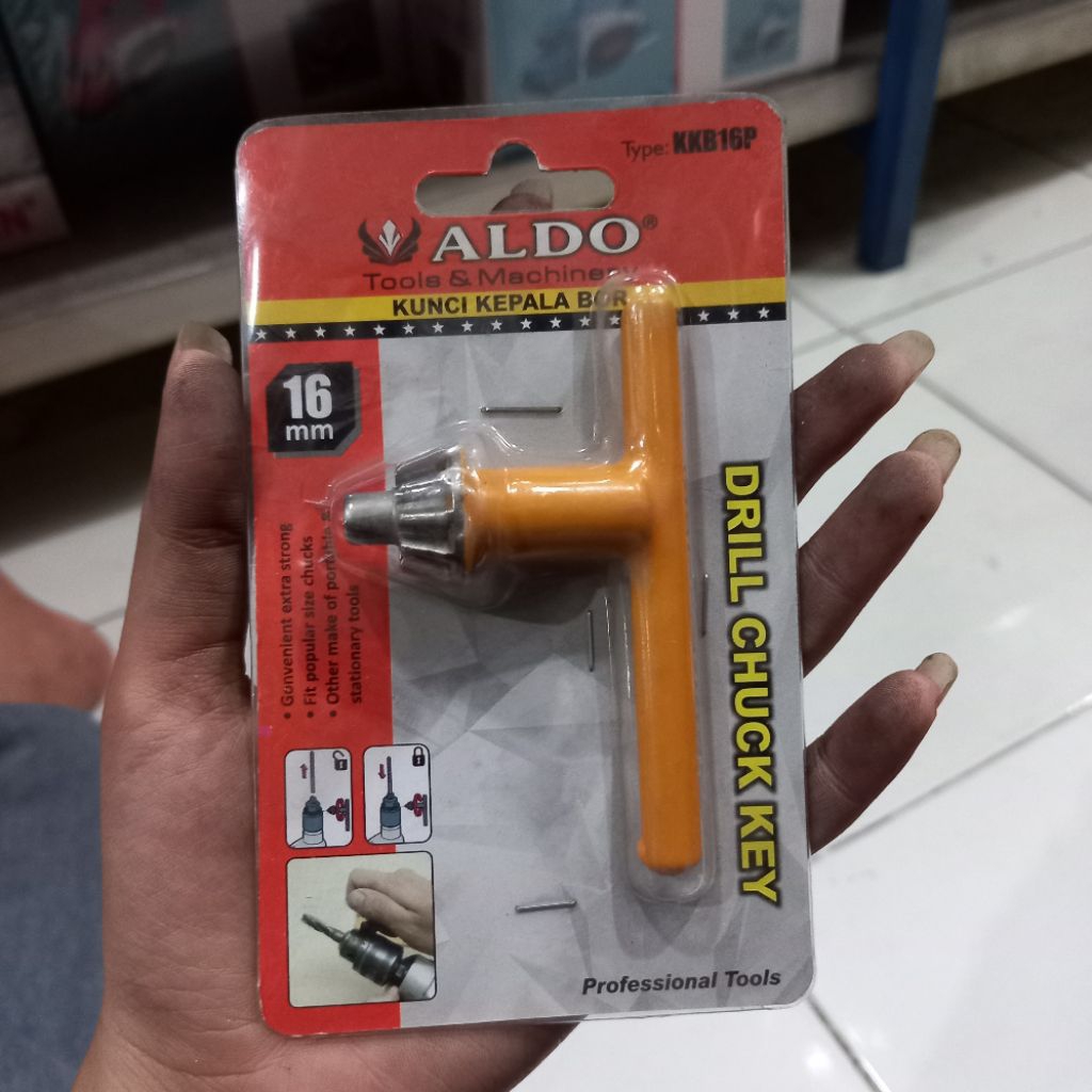 ALDO KUNCI KEPALA BOR 16MM