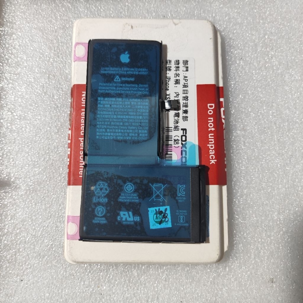Batre Foxcon Iphone Xs Max Original