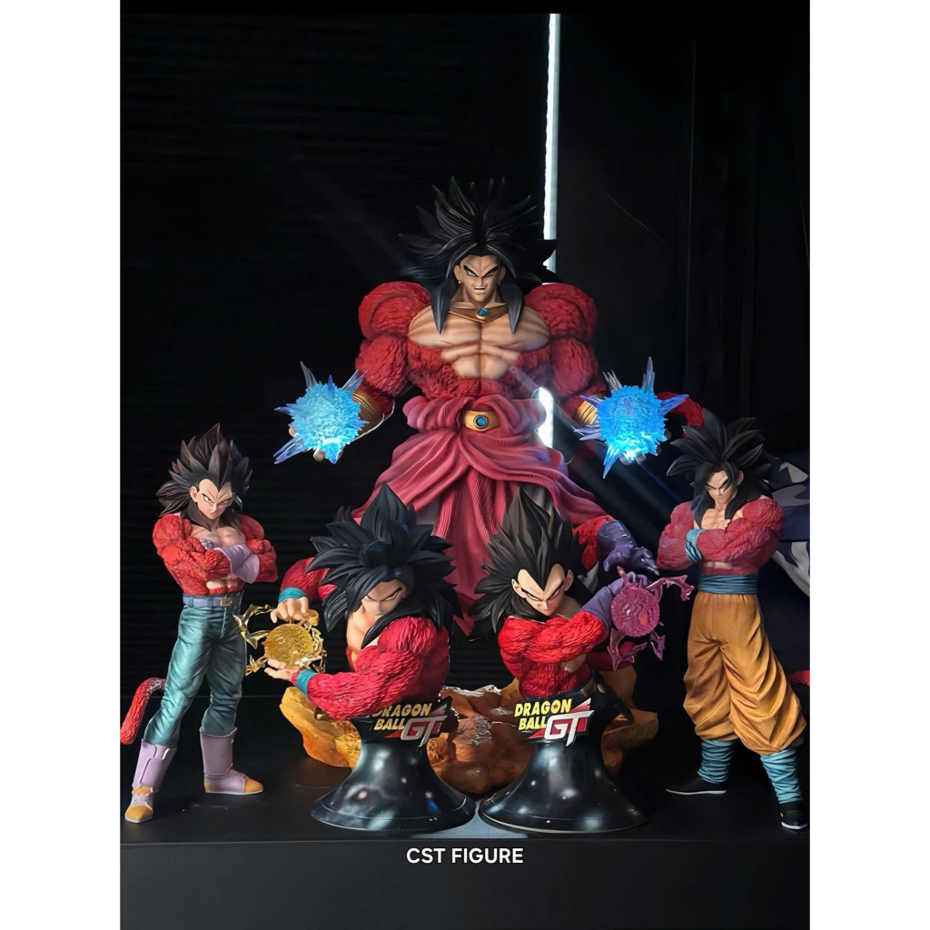 [ Ready ] Statue Dragon Ball Broly - Goku dan Vegeta Saiya 4 [ JT Studio ]