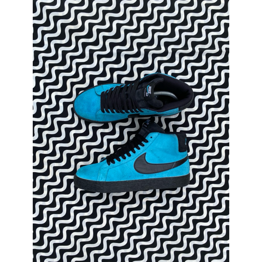 sneakers n1ke sb blazer mid baltic blue