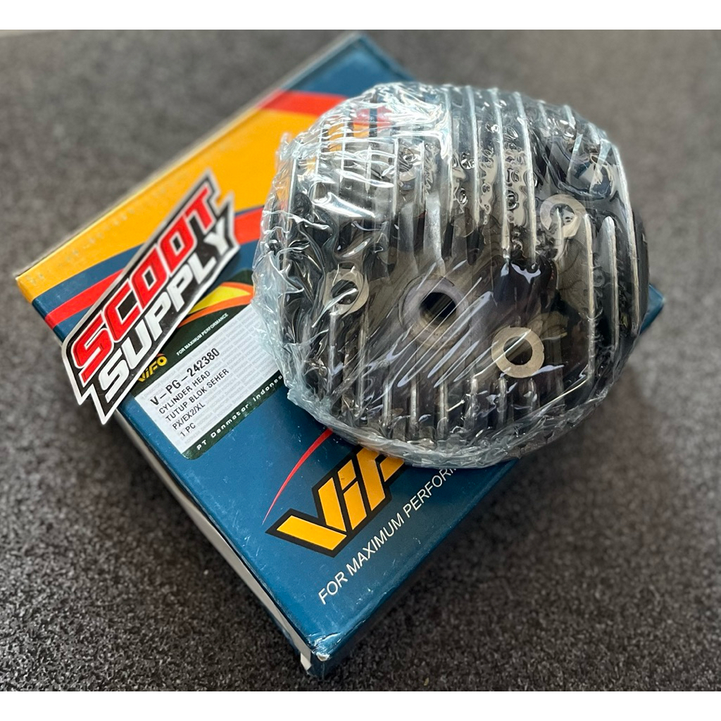 Cylinder Head Tutup Blok Seher Kop Vespa PX PS Excel Exclusive Vifo