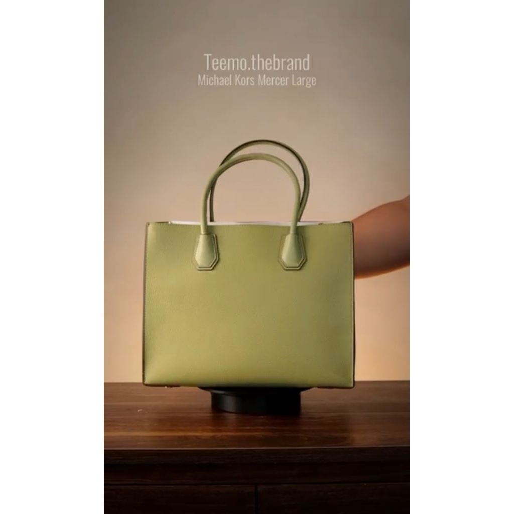 Michael Kors Mercer Large Satchel Shoulder Crossbody Bag