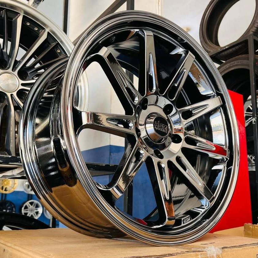 Velg Black Chrome Ring 17 HSR Tikala, Buat Mobil Ertiga HRV XL7 Xpander