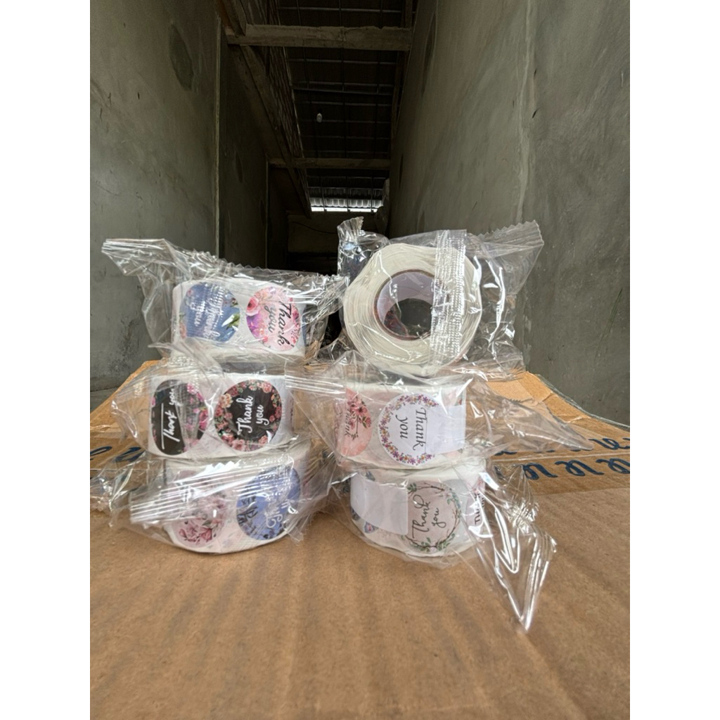 STIKER LABEL THANKYOU aksesoris