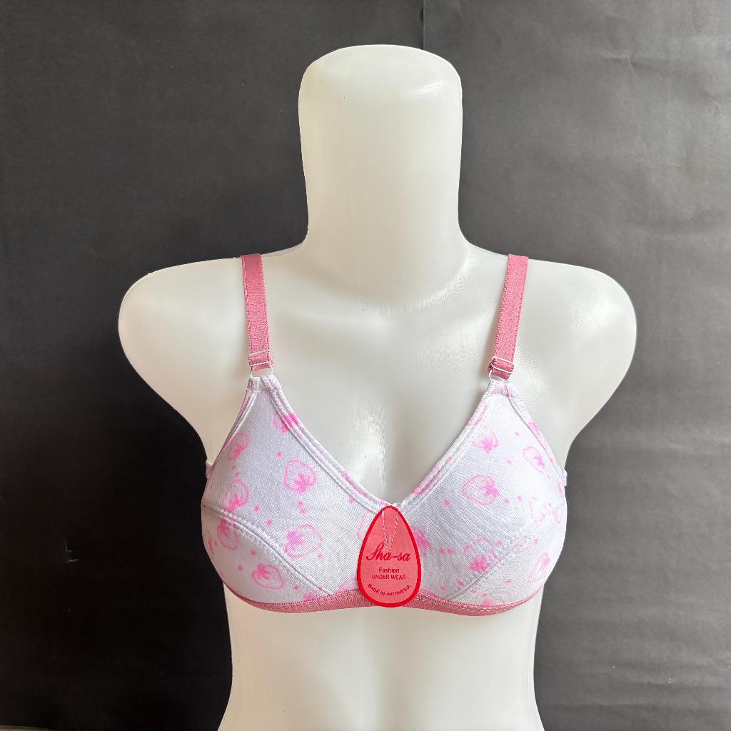 GROSIR 10 PCS Sport Bra Remaja / BH Remaja Bra Pelajar Printing Nyaman
