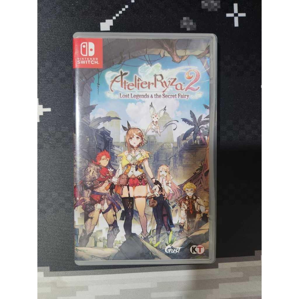 (SECOND) Bundle Kaset Game Nintendo Switch Atelier Ryza 2 Lost legends and the secret fairy + Octopa