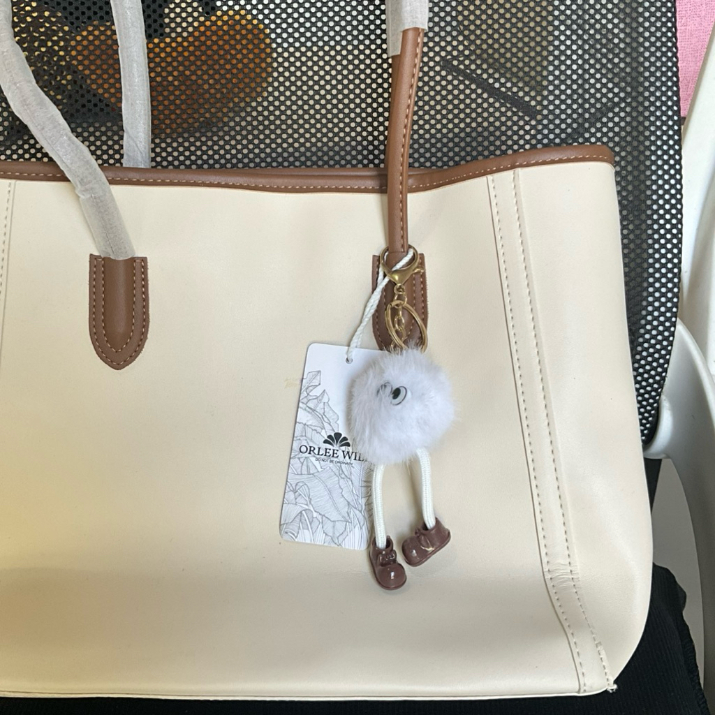 (NEW) Totebag Tas Orlee Will ORLEE WILL + Keychain, Baru
