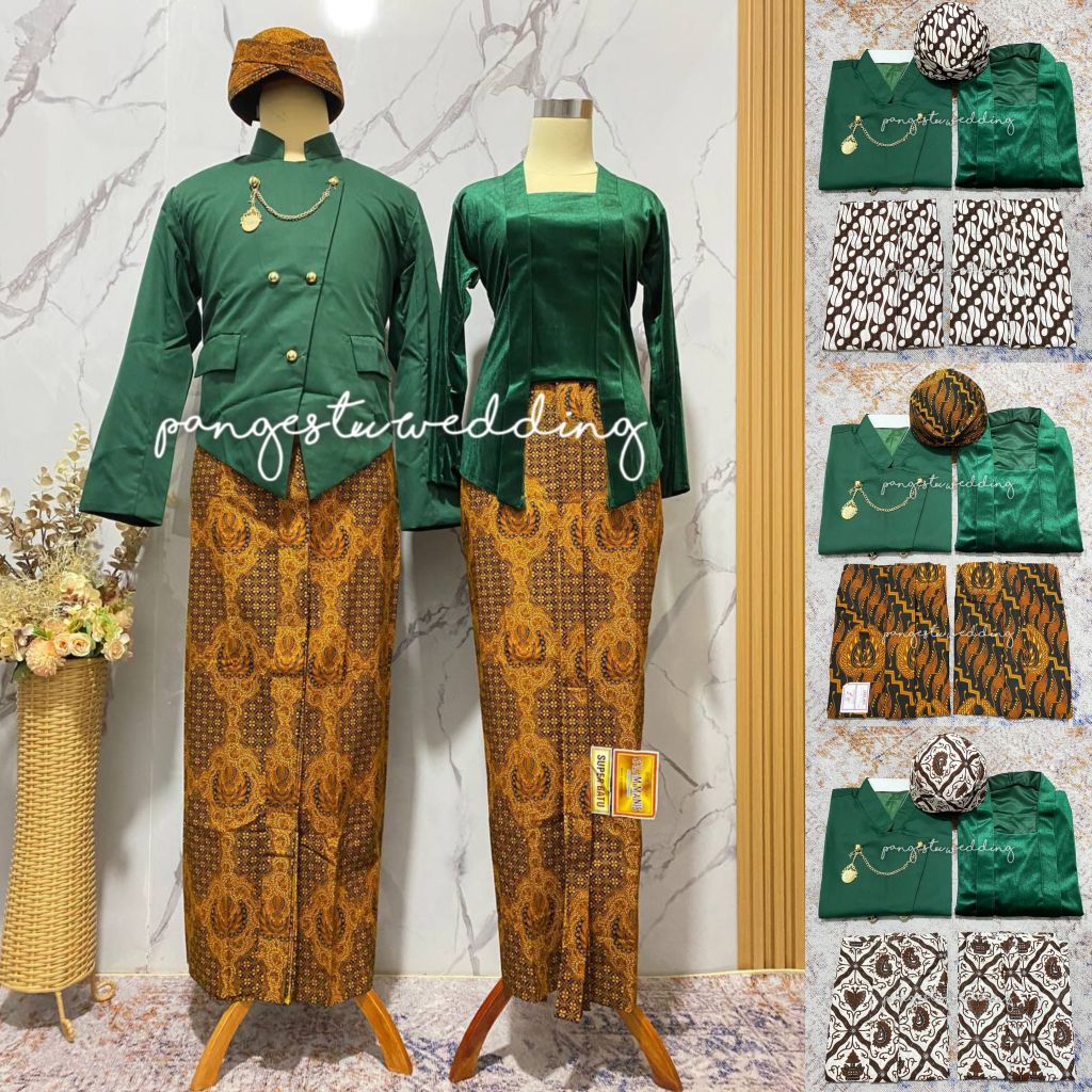 [SC21] Set baju Prewedding/Couplean adat jawa