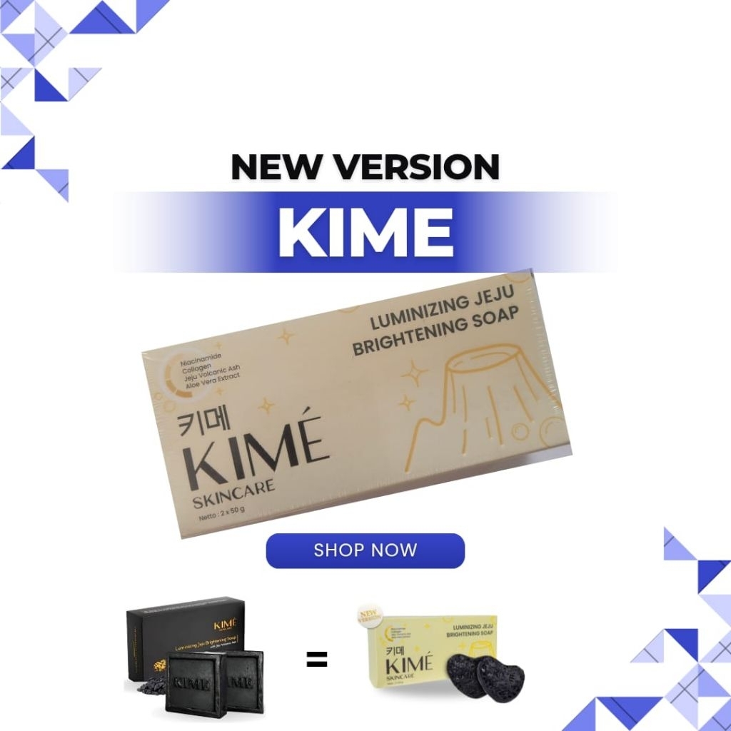 Kime Skincare Sabun Kime Pencerah Wajah Original BPOM