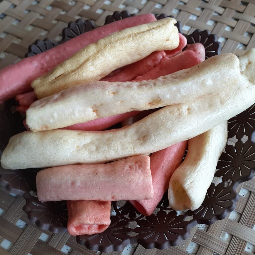 Kerupuk Keripik Jadul Rop Porop Kripik Krupuk Mentah Seperempat Kiloan Siap Goreng