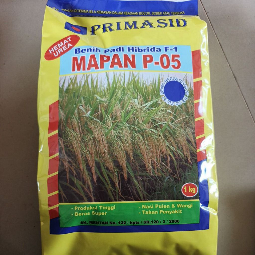 Bibit Padi Hibrida Mapan P-05 1kg Original