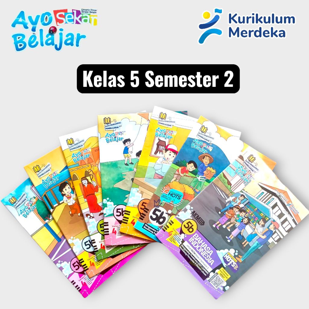 LKS SEKAR AYO BELAJAR KELAS 5 SD KURIKULUM MERDEKA  - GRAHA PUSTAKA