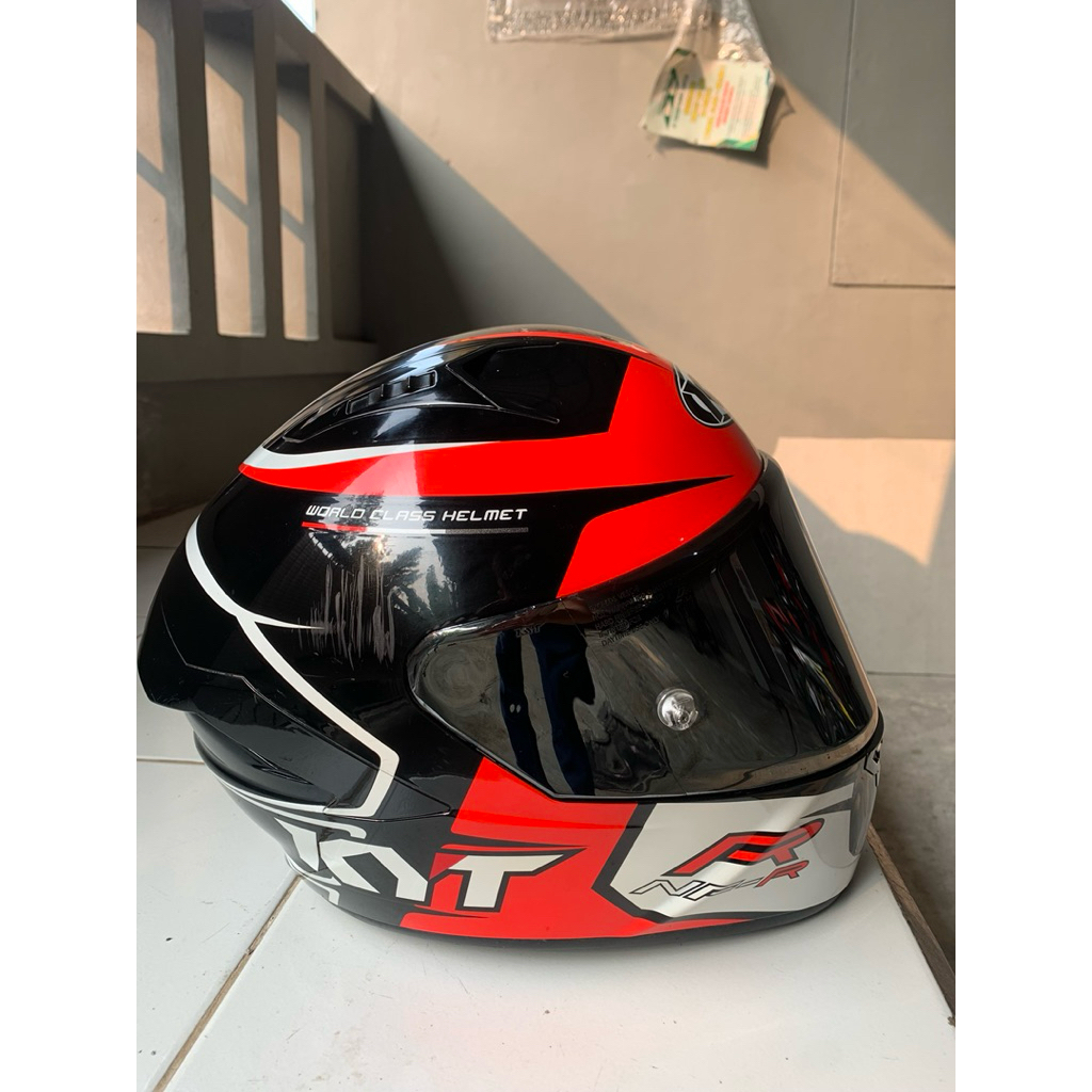 HELM KYT NFR RED TRACK
