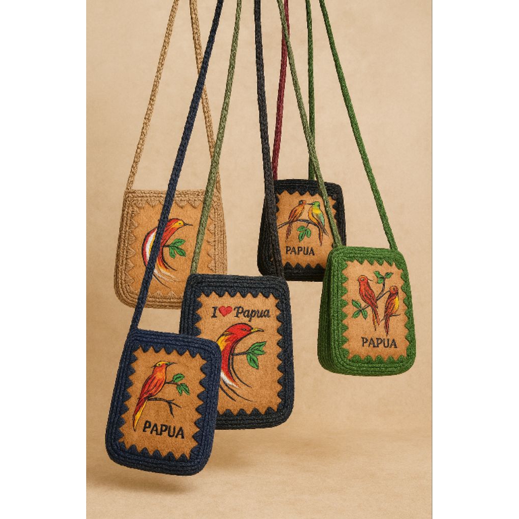 Tas noken papua/oleh oleh khas papua