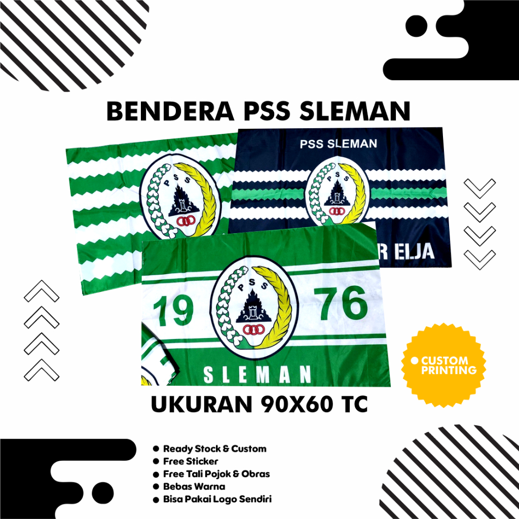 Bendera PSS SLEMAN 90 x 60