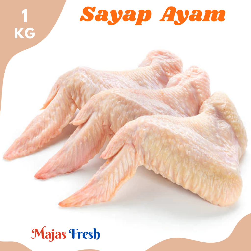 SAYAP AYAM Segar - Chicken Wings Fresh | 1.000gr [ Harga Per KG ]