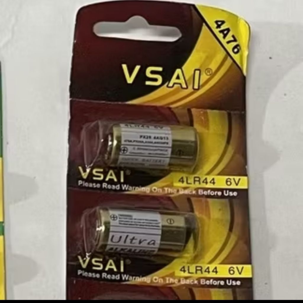Baterai 4LR44 6V 4 LR 44 6 Volt batre batrei battery 4A76 476A