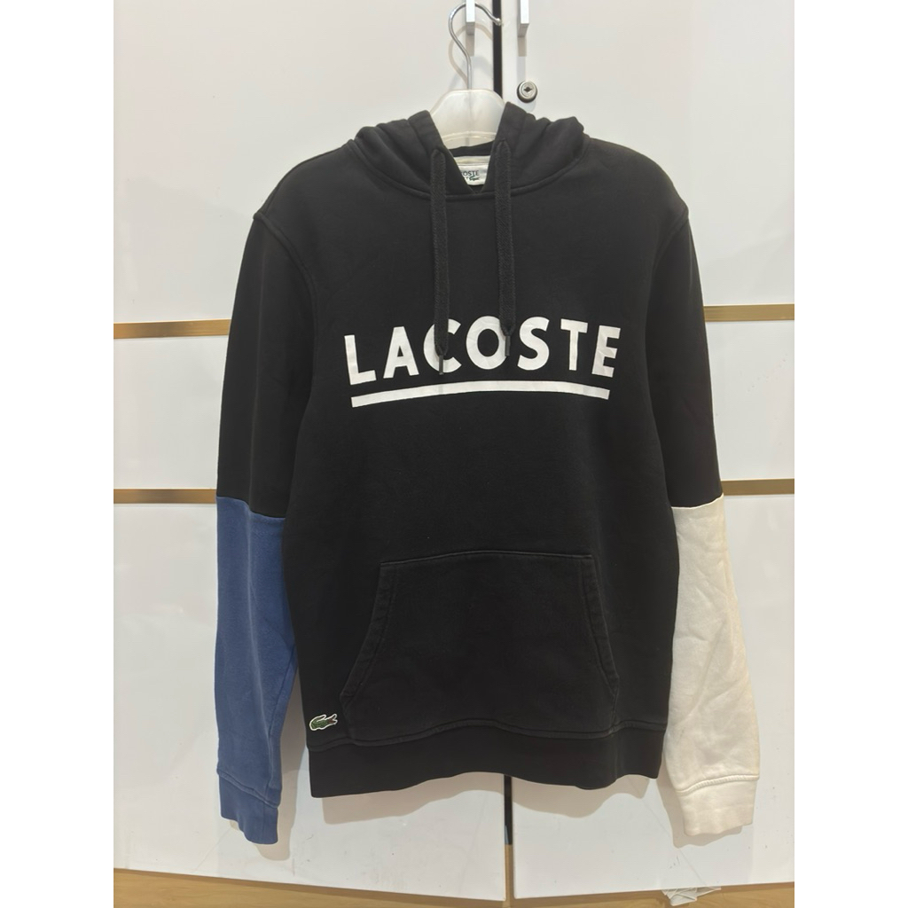 Jacket hoodie Lacoste Sport big logo