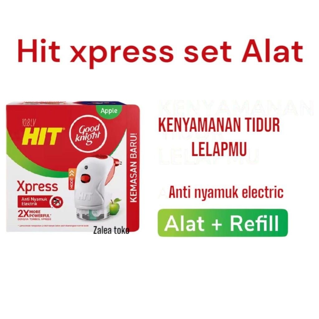 HIT Obat nyamuk Electric tanpa Kabel satu set